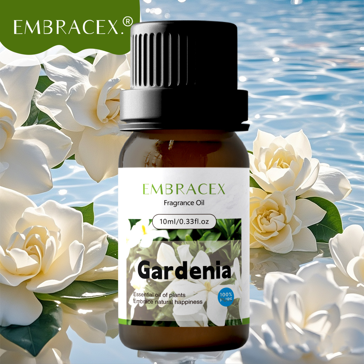 Soap Making Ingredients - 10ml Gardenia Fragrance Oils Massage Oils