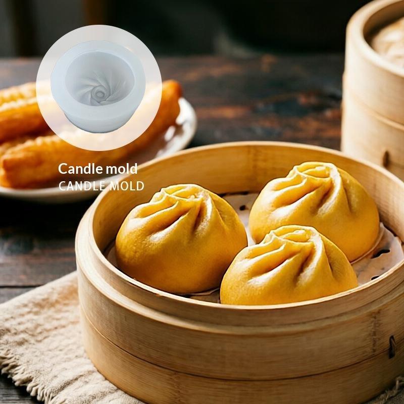 3D Cute Dumpling Baozi Silicon - Soap Making Silicone Molds 评论和价格