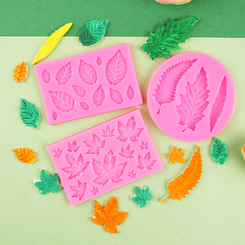 Maple Leaf Silicone Mold Set f - Soap Making Silicone Molds 评论和价格
