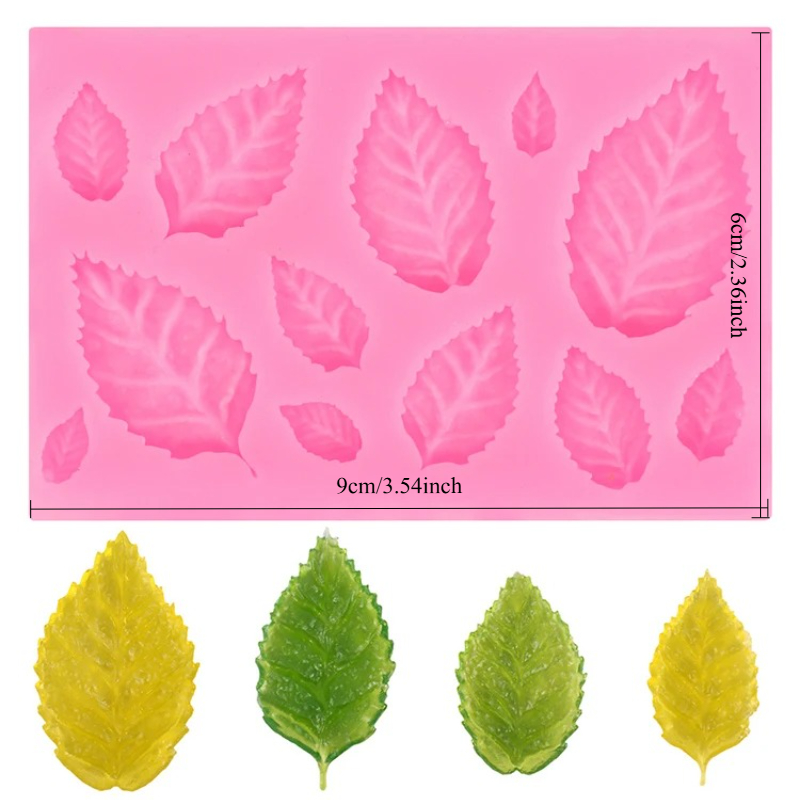 Maple Leaf Silicone Mold Set f - Soap Making Silicone Molds 评论和价格