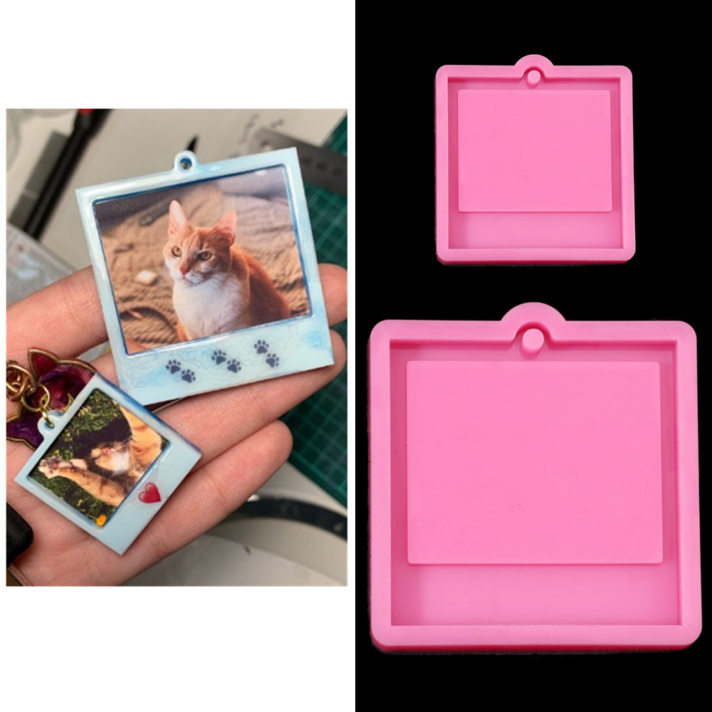 Photo Frame Epoxy Resin Keycha - Soap Making Silicone Molds 评论和价格