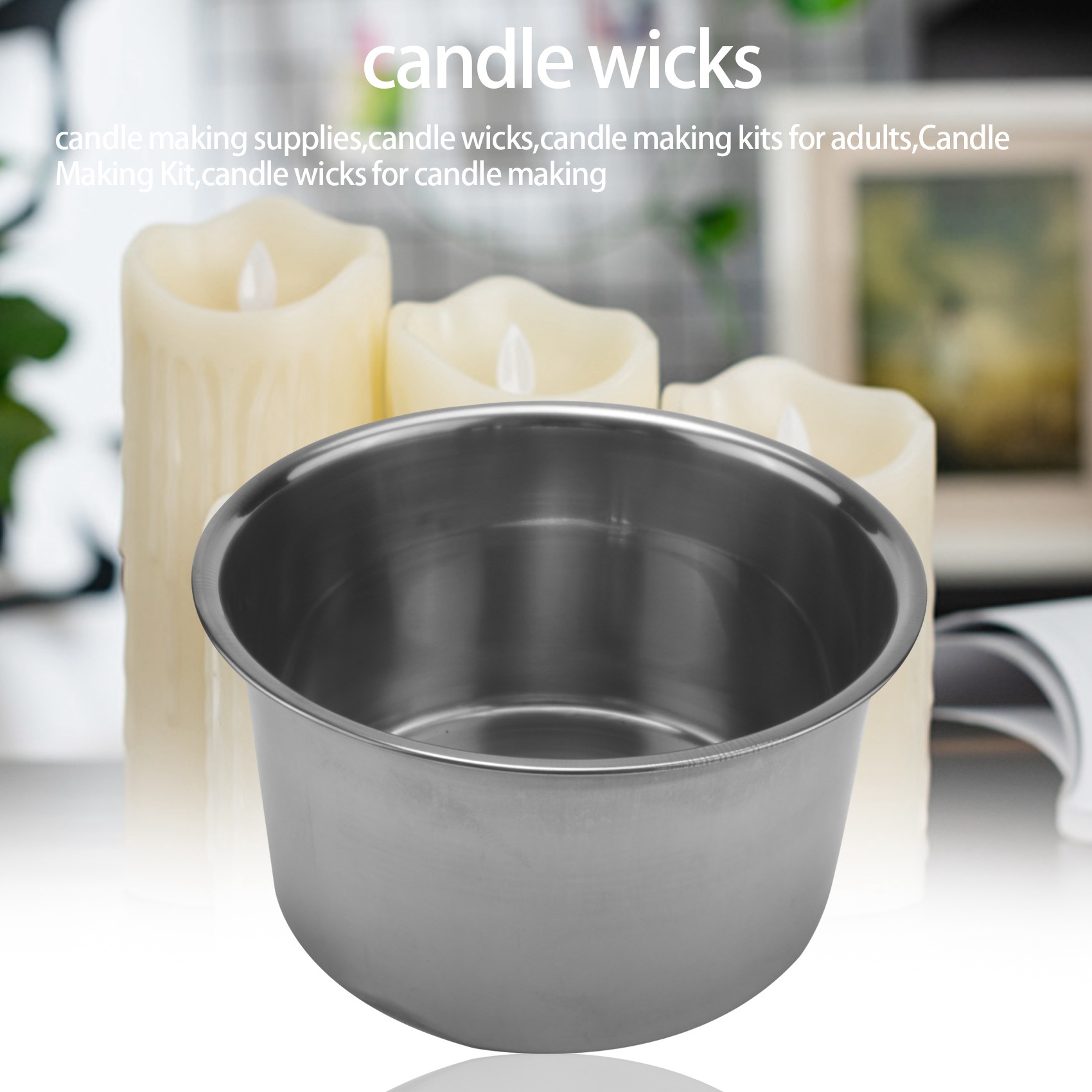 AB34-4 Set Stainless Steel Dou - Soap Making Double Boiler 评论和价格