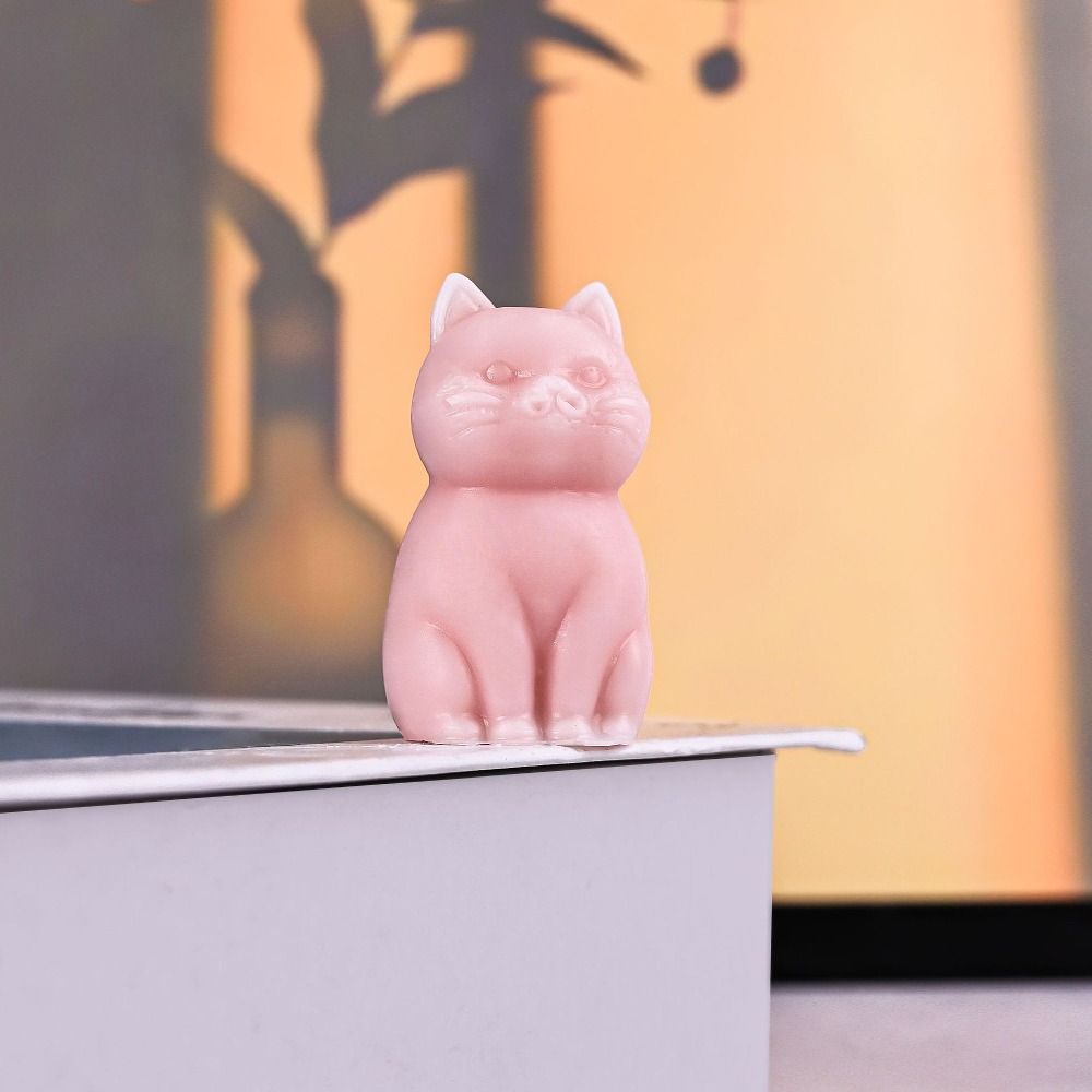 Fragrance Candle Sitting Cat C - Soap Making Silicone Molds 评论和价格