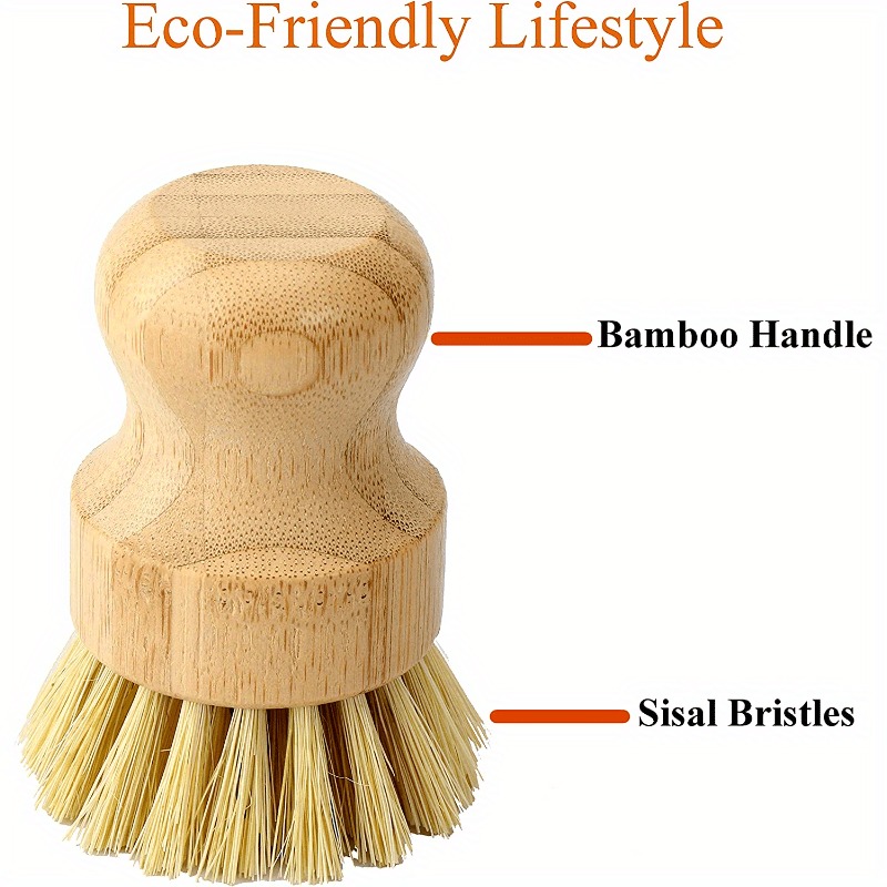 Bamboo Dish Scrub Brush Soap D - Oxide Pigment Soap 评论和价格