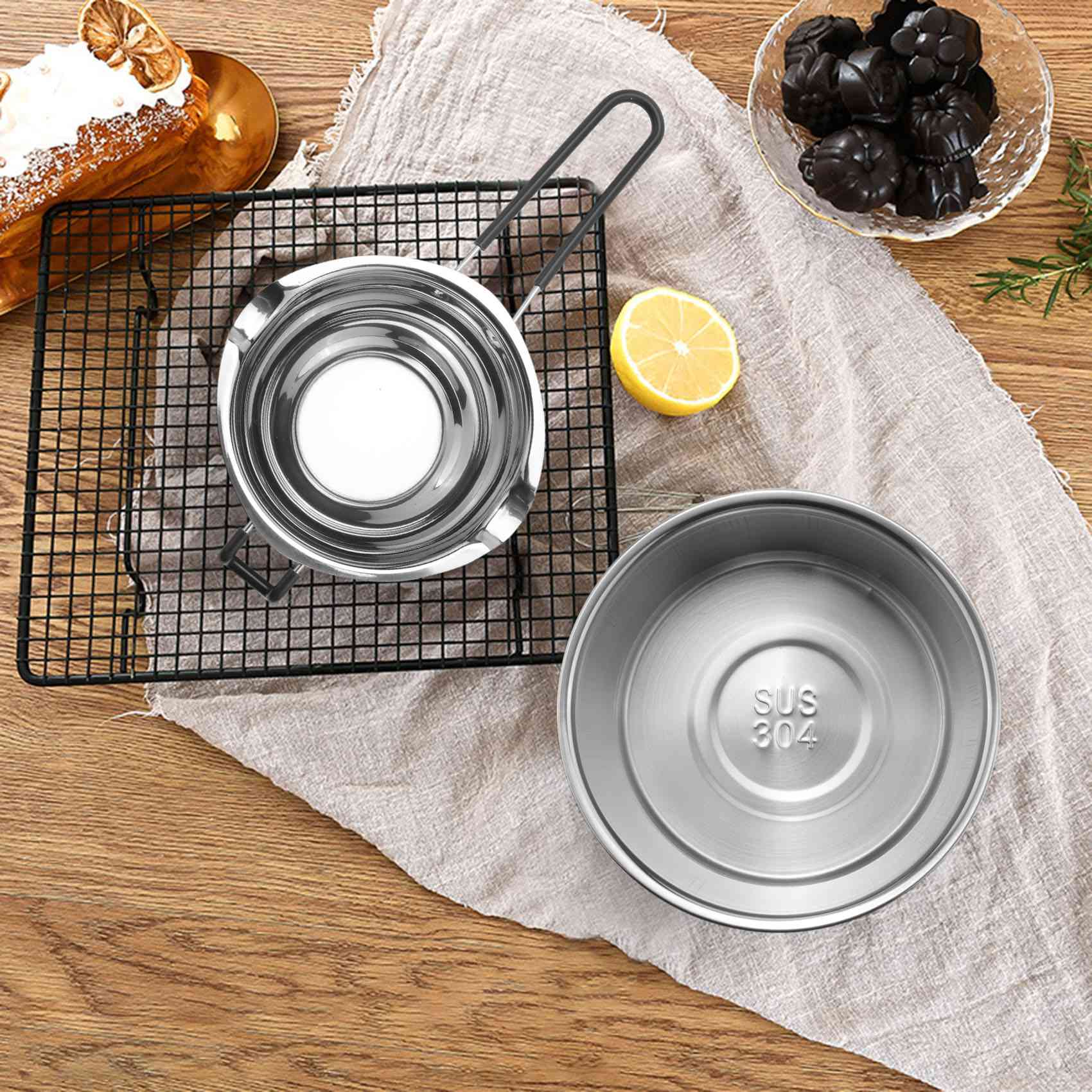 J1UL1N 2 Pack Double Boiler Po - Soap Making Double Boiler 评论和价格