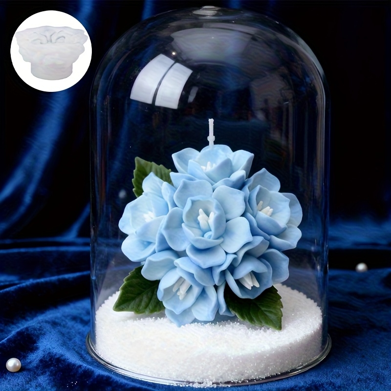 1 Hydrangea Candle Silicone Mo - Soap Making Silicone Molds 评论和价格
