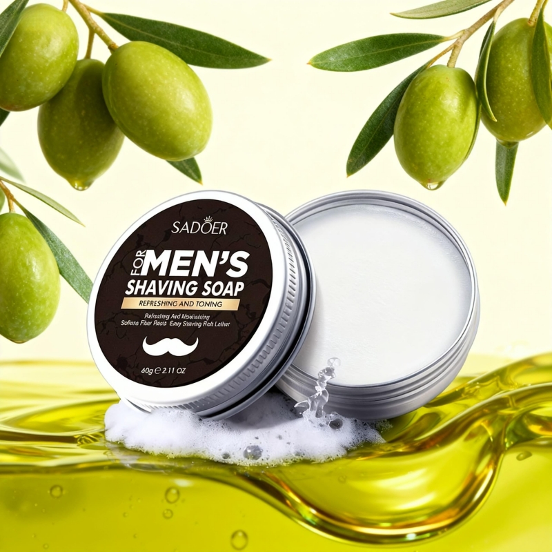 Men's Shaving Soap, Containing - Soap Making Ingredients 评论和价格