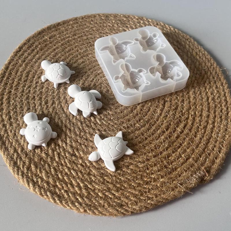 Four Turtles Plaster Silicone  - Soap Making Silicone Molds 评论和价格