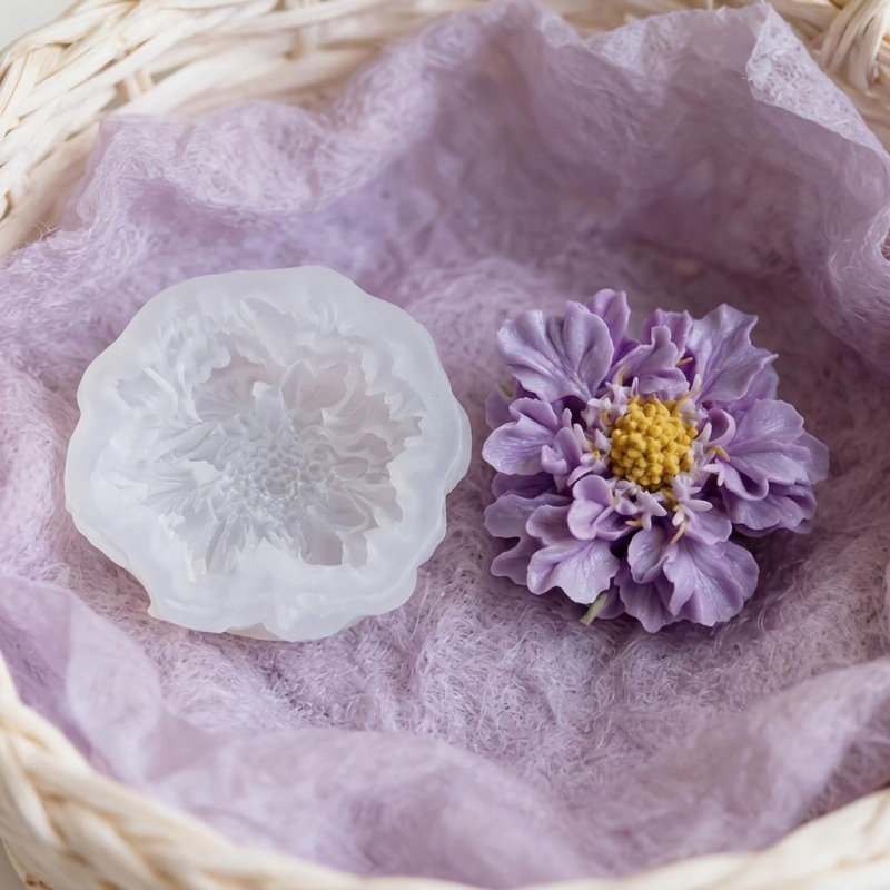 1 Dreamy Blue Potted Flower Si - Soap Making Silicone Molds 评论和价格