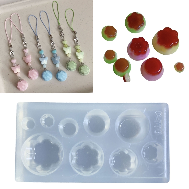 Cute Pudding Shape Silicone Mo - Soap Making Silicone Molds 评论和价格