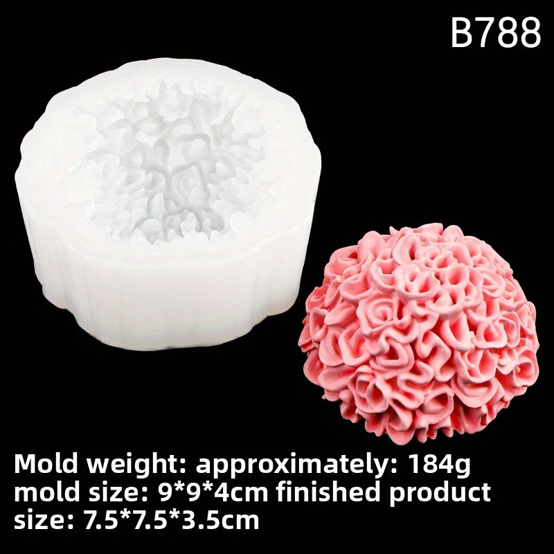 A marigold silicone mold diy c - Soap Making Silicone Molds 评论和价格